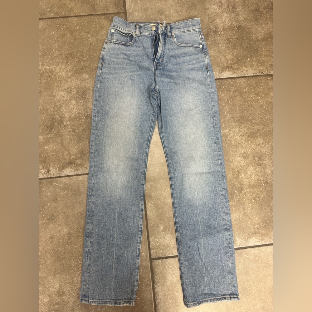 Madewell Women's Straight Leg Jeans - Light Blue